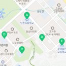 분당동 불정로에서 분당로까지 이미지