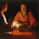 갓난아기 예수 (1648) - 조르주 드 라 투르￼말씀과 성화 이미지