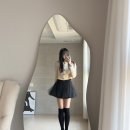 코디, 하객룩, 데이트룩 만능템 :: 그레이스유 GRACE U 샤스커트 미니 (구매 후기, 실착, 코디 추천)