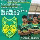 Ansan Greeners FC U18 공개테스트 일정 ＜현 중3,고1~2＞ 이미지