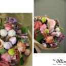 프렌치 스타일 유러피안 꽃다발 이미지