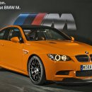 BMW M3를 기본으로 서킷전용의 M3GTS선보인다. 이미지