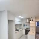 무지개화이트 | 화이트 매트의 매력, 분당 무지개마을 싱크대&amp;현관문 필름 시공 후기