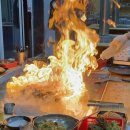 불타는통철판불놀이삼겹살구이