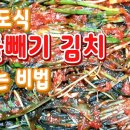 전라도식 고들빼기 김치 담그는비법 이미지
