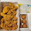 BHC뿌링클+치즈볼 네네치킨 스노윙 비교 전체적으로 달다구리한 맛