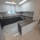 씨유다산반도유보라점 | 주방 인조대리석 상판 교체 다산한강반도유보라 시공후기