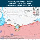 러시아 공세 캠페인 평가, 2024년 2월 7일(우크라이나 전황) 이미지