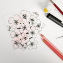 붓펜으로 그리는 캘리그라피 이미지