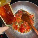 정어리 통조림으로 만든 토마토 오일파스타 홈브런치 후기