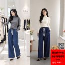 2026년 KW 071 청스판 와이드 9부 여자바지(가을용) / FREE,XL / 45장 / 아소트(색상별혼합) 이미지