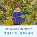 부산 겨울여행 크리스마스 핫플 기장 빌라쥬 드 아난티 트리 후기 및 주차 정보