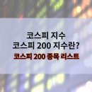 영진이노텍 | 코스피 지수란 코스피 200 종목 조건 무엇일까?