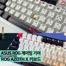 디제이팜 | 기계식 키보드 끝판, ASUS ROG AZOTH X 게이밍 키보드 후기