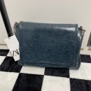 [내돈내산] Zara 자라 락 플랩 숄더백 (딥블루) _<b>하이</b><b>파더</b> 구매