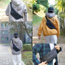 남자 크로스백 캐터필라 웨이스트백 방수 여행용 남친가방 추천