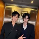 배우 김수현 & 제로베이스원 리키 투샷 이미지