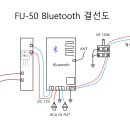 FU-50 Bluetooth 결선도 이미지