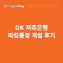 이자 높은 파킹통장 3.3% 오케이 저축은행 파킹통장 비대면 개설 후기