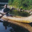 전통의 버치박카누-birchbark canoe 이미지