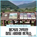 운전 중 쉬어가기에 딱! 오감이 살아나는 &#39;청도새마을휴게소&#39;에서 먹고, 걷고, 놀고가세요~