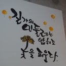 캘리그래퍼 3개월만에 시작했어요 이미지