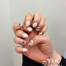 네일하는 강아지 | 안산중앙동네일 귀여운 강아지아트 손톱하는날네일 안산중앙점 후기