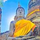 그늘과 빛의 기억  | 아유타야 왓 야이 차이몽콘 후기 태국 필수 사원 입장료 정보 총정리