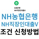 이자와 서면점 | NH농협은행 NH직장인대출V 신청 방법 조건 후기 알아보기