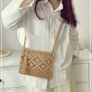 데일리 손뜨개 가방 이미지