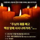 정발장군 동상 앞 이미지