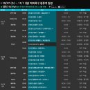 [스포티비] 10/27 (수) ~ 11/1 (월) 해외축구 생중계 일정표 이미지