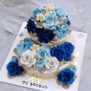 항상좋은날 | [구월동 케이크] 부모님 생신 케이크 고민 끝, 직접 주문한 앙금 플라워 인천숫자케이크 좋은날엔 후기