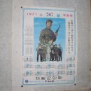 1971 신해년 달력 이미지