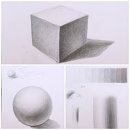 연필드로잉 소묘(기초다지기) 이미지