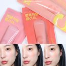 다이소 화장품 추천 촉촉 보송한 코드글로컬러 리퀴드 블러셔 전발색 후기