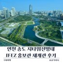 아트타워빌딩 | 인천 송도 지타워전망대 IFEZ 홍보관 재개관 후기 미디어아트 체험까지 무료로 즐기기