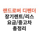 드림카랜드 | 랜드로버 디펜더 장기렌트, 상남자의 드림카 실현 비용