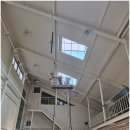 고진초등학교 | 용인시 고진초등학교 강당 암막 전동커튼·수동커튼 설치 시공 후기