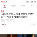 청와대브리핑"탄핵기각시 광화문.여의도에 장갑차투입" 이미지