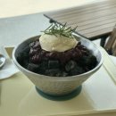 푸르던 - 목포시 통일대로37번길 34 | 군산 빙수 맛집 카페 푸르던_망고 & 흑임자 빙수 후기