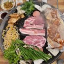 왕뚜껑숙성삼겹살 | 왕뚜껑삼씨네겹살이 | 키조개와 한돈을 함께 즐기는 송촌동 맛집 오징어구이
