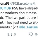 [르 파리지앵] 이미 선수·직원들에게 메시의 PSG 이적이 임박했음을 확인한 PSG..."앉아서 서류를 작성하기만 하면 된다" 이미지