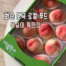 도곡농협라이스센터 | 화순 도곡로컬푸드 [복숭아 특판장 개시] 딱복 후기 / 화순 길거리 복숭아