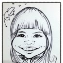 재미있는 인물화 캐리커처 이미지