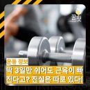 용두동 헬스장 딱 3일만 쉬어도 근육이 빠진다고? 진실은 따로 있다!