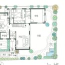 벽천 및 벤치분수 이미지