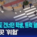 횡단보도 건너던 학생, 트럭 덮쳐 즉사…13만 곳 '위험' / SBS 이미지