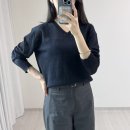 실른 SILN | 간절기 데일리룩 코디 | 실른 셔츠 + 브이넥 니트 후기 (할인링크)