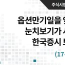 4월 옵션만기일을 앞두고 눈치보기가 시작된 한국증시 이미지